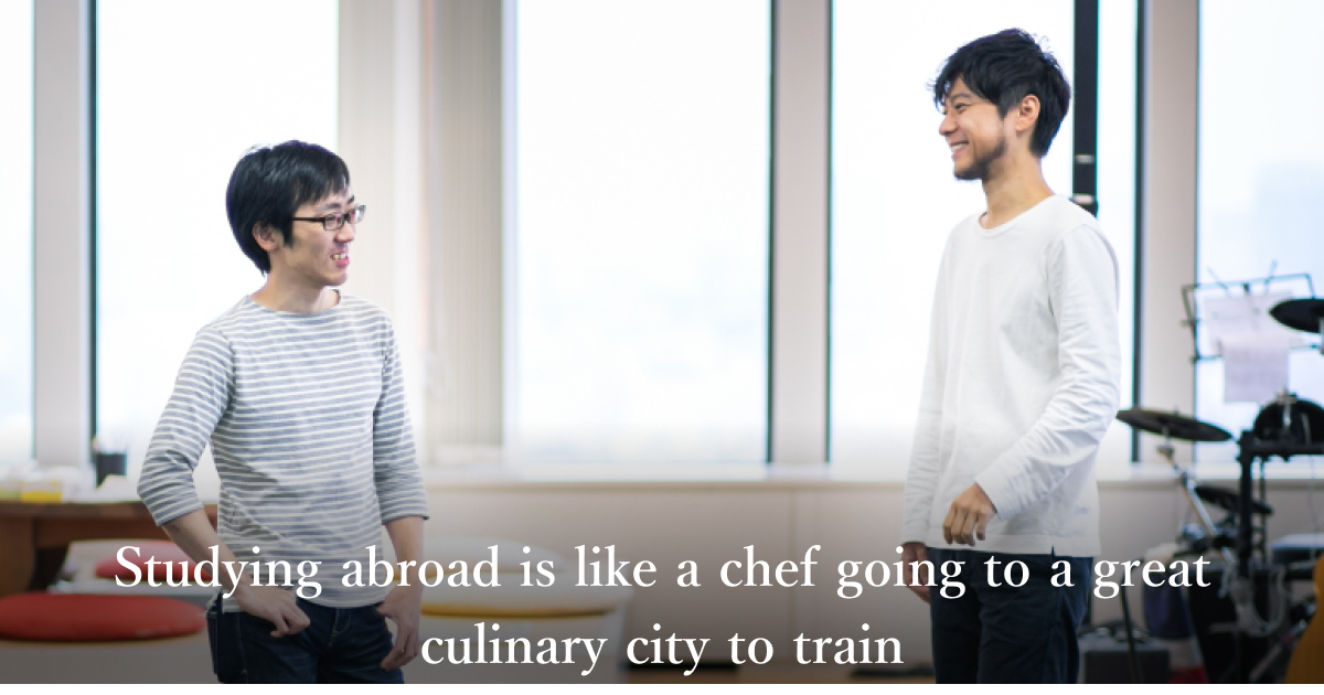 Studying abroad is like a chef going to a culinary origin point to train